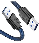 ANDTOBO USB 3.0 A to A, 3.3 FT, Male to Male Cable Double End USB Cord Compatible with Hard Drive...