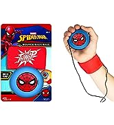 Marvel Spiderman Sports Wrist Bounce Back Balls (1Unit) Returning Bouncy Ball Wristband Return Ba...