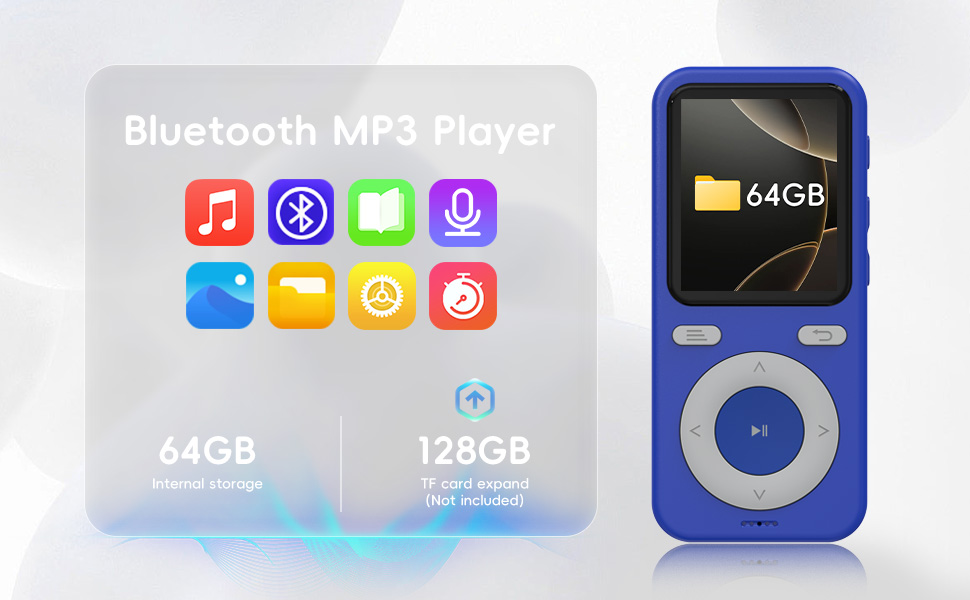 mp3 player mp3 player with Bluetooth mp3 bluetooth mp3 player music player portable music player