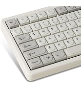 Womier Retro Keycaps, PBT Keycaps 60 65 75 100 Percent, Building Block Key caps, Custom Keyboard ...