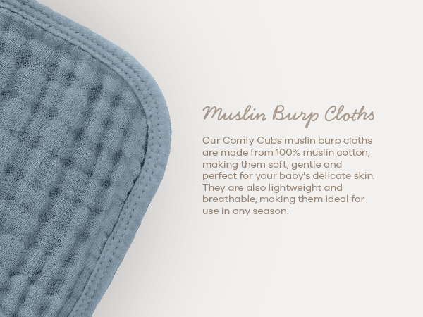 Muslin Burp Cloths
