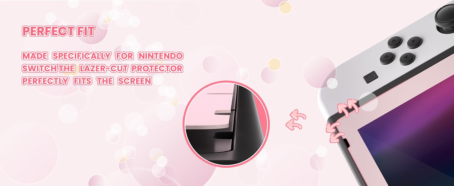 Tempered Glass Screen Protector for Nintendo Switch