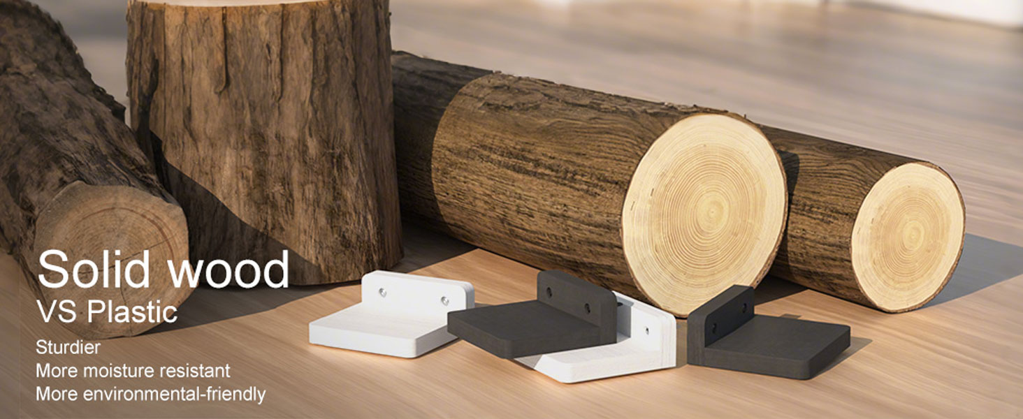 solid wood shelves