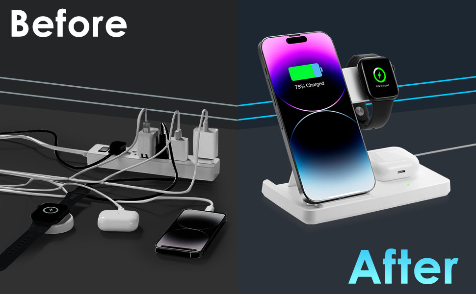 apple charging stand