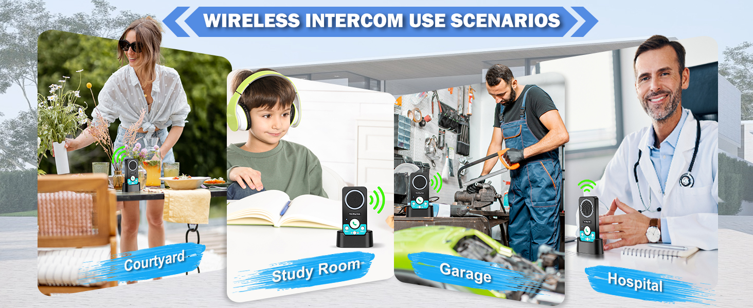 house intercom system wireless