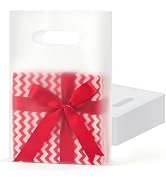 VieFantaisie 50 PCS Clear Plastic Gift Bags, 9" x 12" Goodie Bag for Candy Treat Craft, Party Fav...