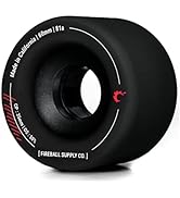 Fireball Tinder 60mm Longboard Wheels 81a - USA Made Cruiser Skateboard Wheels - Soft Cruising Wh...