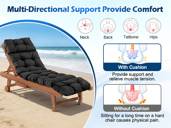 patio lounge chair cushions