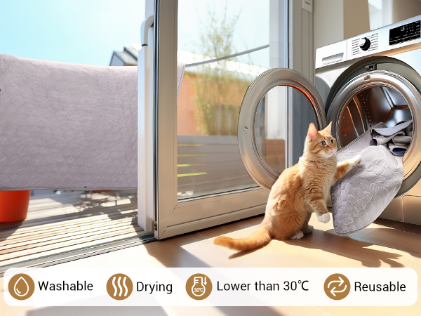 cat litter mats for indoor cats Machine Washable