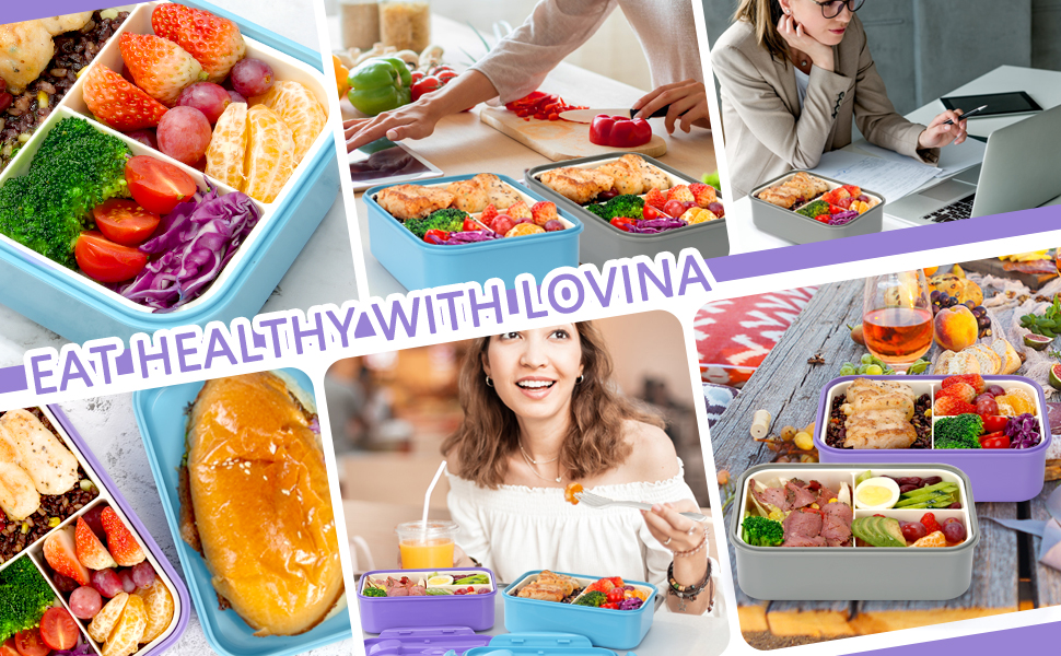 LOVINA Adult Bento Box