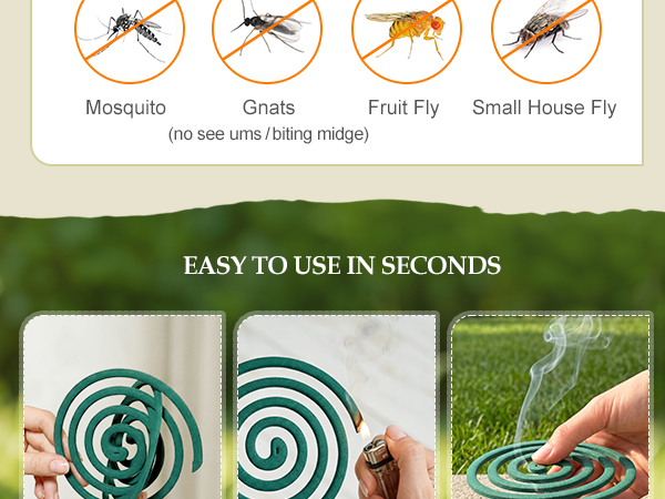 mosquito repelling coils