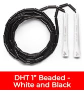 Elite Jumps 1-inch Beaded Jump Rope, Adjustable Shatterproof | Durable adjustable beaded rope. Im...