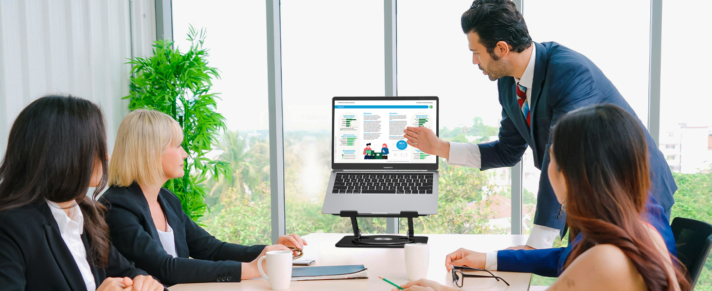 laptop stand for desk portable notebook stand ergonomic laptop riser office desk accessories