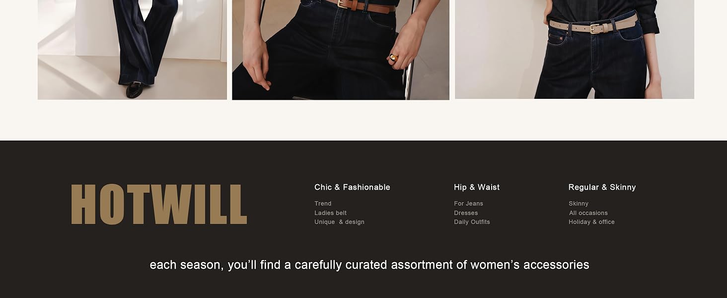 skinny belt women