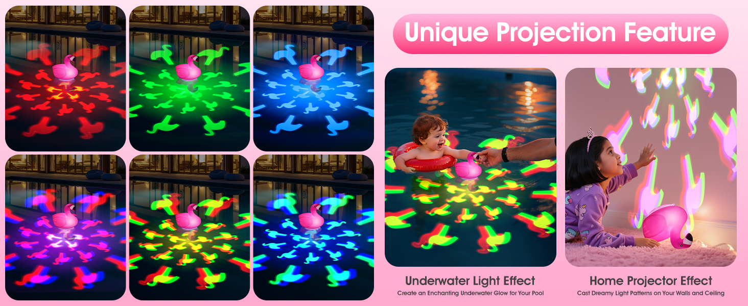 floating pool lights