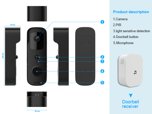 wireless doorbells for home