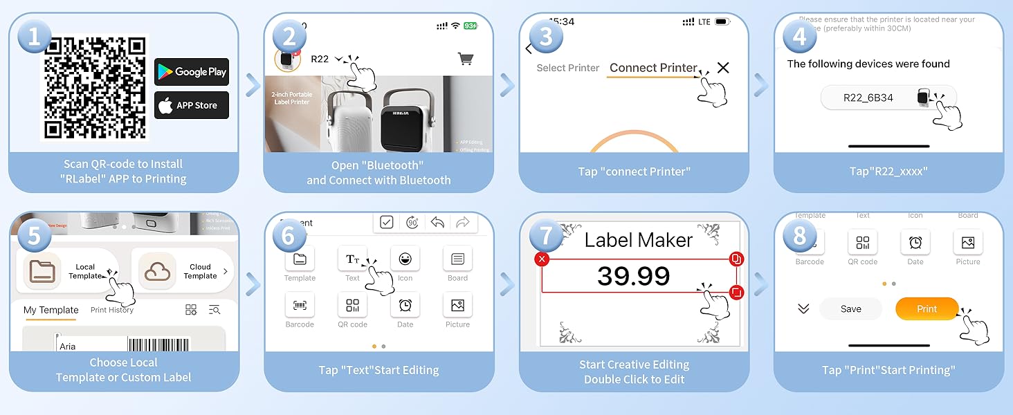 Easy to use with smartphone