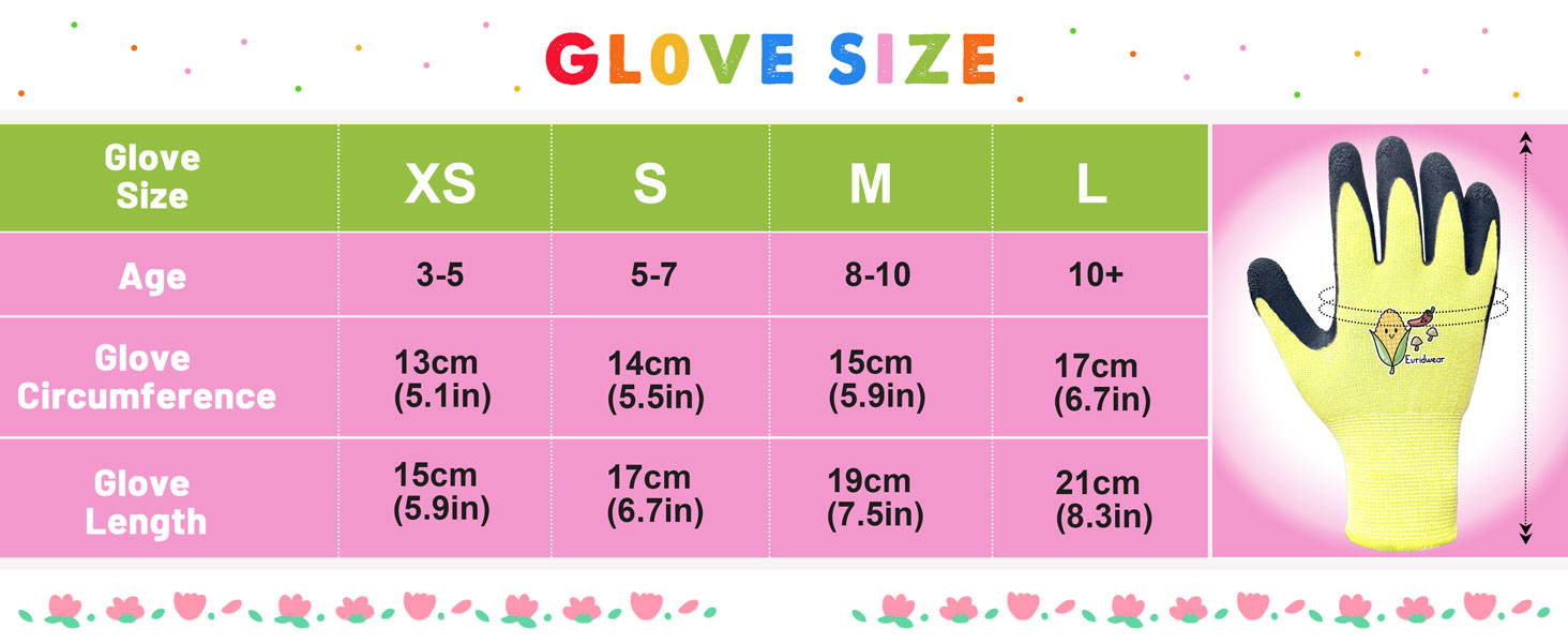 kids rubber gloves