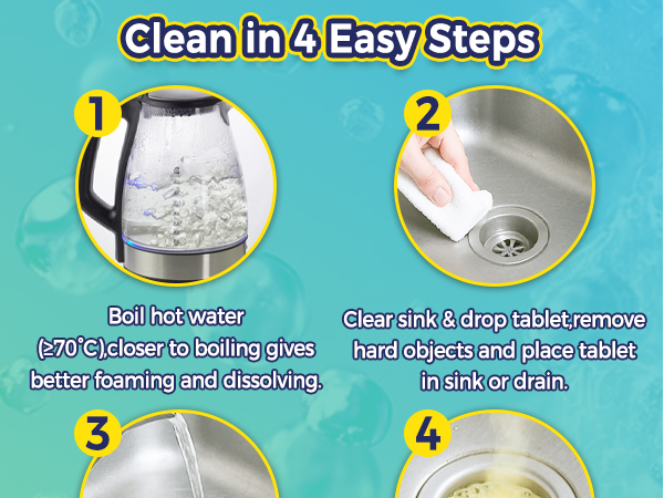 Disposal Cleaner Tablets