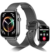 Kazunet Smart Watch for Men Women, 1.83" HD Smartwatches (Answer/Make Call), IP68 Waterproof Acti...