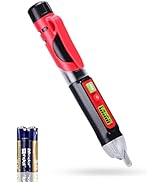 Wintact Non-Contact AC Voltage Detector Pen, 12V-1000V/48V-1000V Dual Range, High/Low Adjustable ...