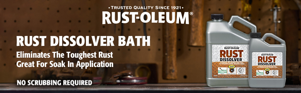 rust dissolver bath soak in tools no scrubbing required