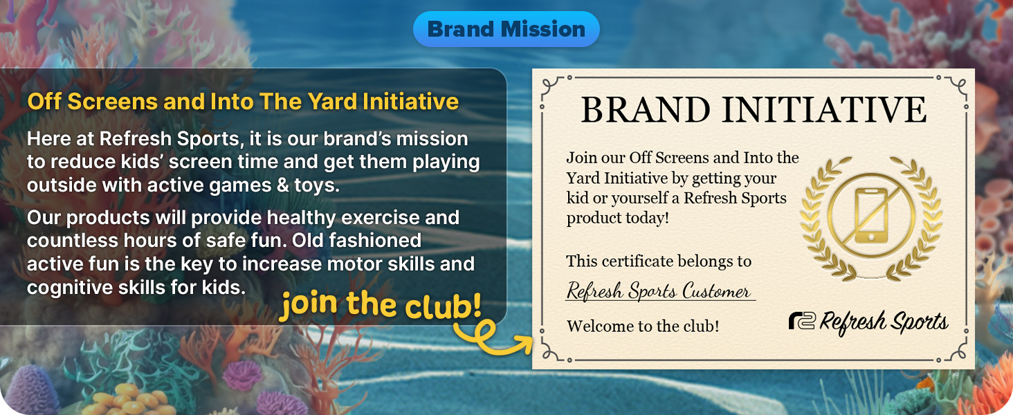 Refresh Sports Brand Mission
