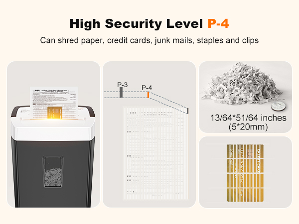 Bonsaii 12-Sheet Cross Cut Paper Shredder,