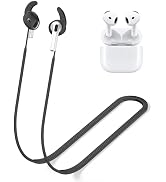 Anti-Lost Strap for AirPods 4 Ultra Strong Anti-Slip Sports Soft Silicone Lanyard Accessories Com...