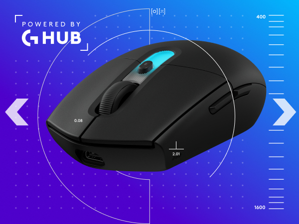a black mouse