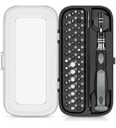 AMIR 48 in 1 Precision Screwdriver Set with Retractable Extension Shaft & Tweezers, Magnetic Scre...