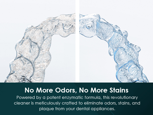 retainer cleaner ultrasonic cleaning solution machines dentures mouthguard aligners night guard