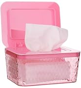 Whiidoom Wipes Dispenser, One-Handed Operation Wipe Holder for Baby & Adult, Seal-Designed Wipes ...