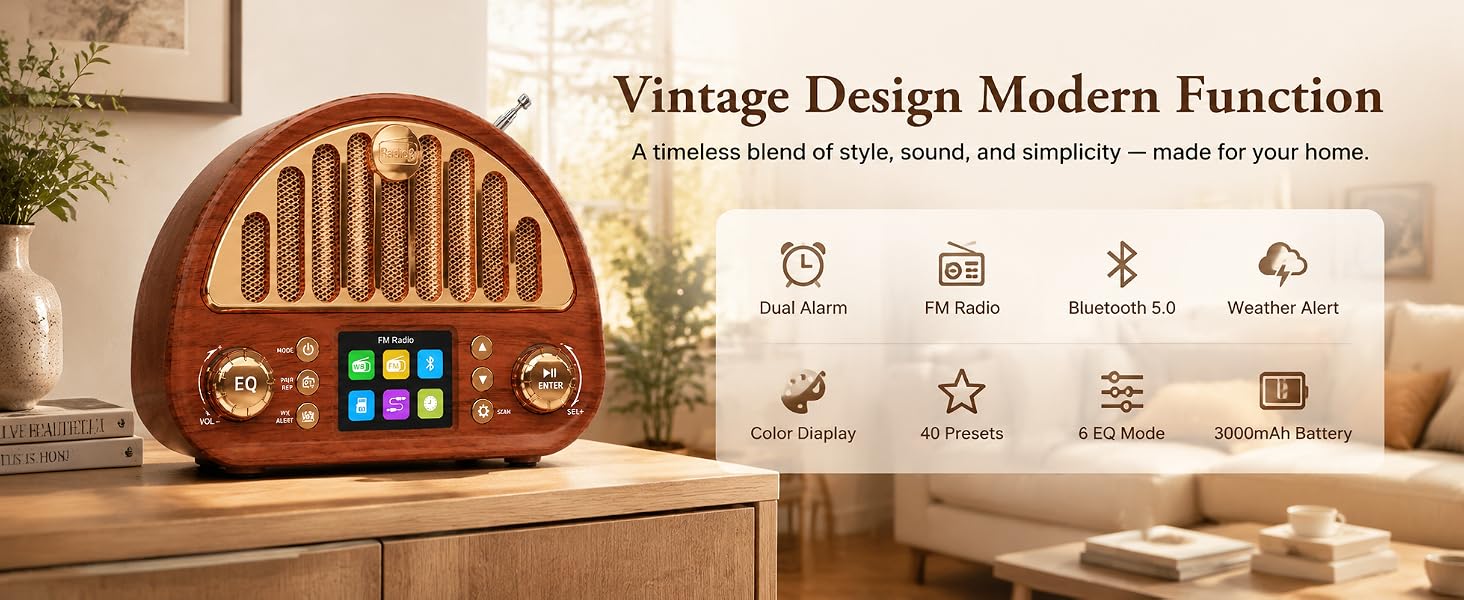 Vintage Style, Designed for Everyday Living
