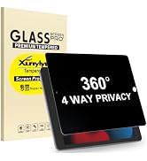 XunyLyee 360° 4 Way Privacy Screen Protector for iPad 9th 8th 7th Gen | 10.2 Inch, iPad 9/8/7 Gen...