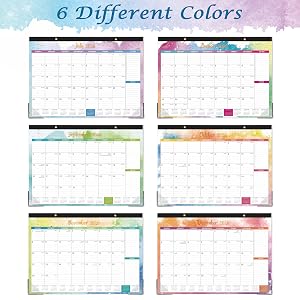 2026-2027 desk calendar 2026-2027 calendar