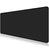 Dapesuom Large Mouse Pad, Extended Gaming Mouse Mat with Stitched Edges, Full Size Desk Mats with...
