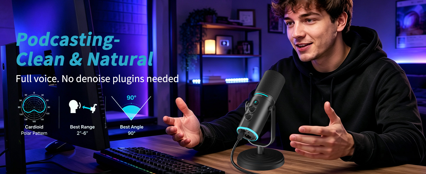 Podcasting- Clean & Natural