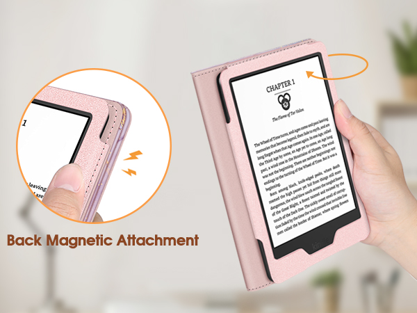 kindle 2024 2022 12th generation basic case 6 inch lightweight slim flip fold cover