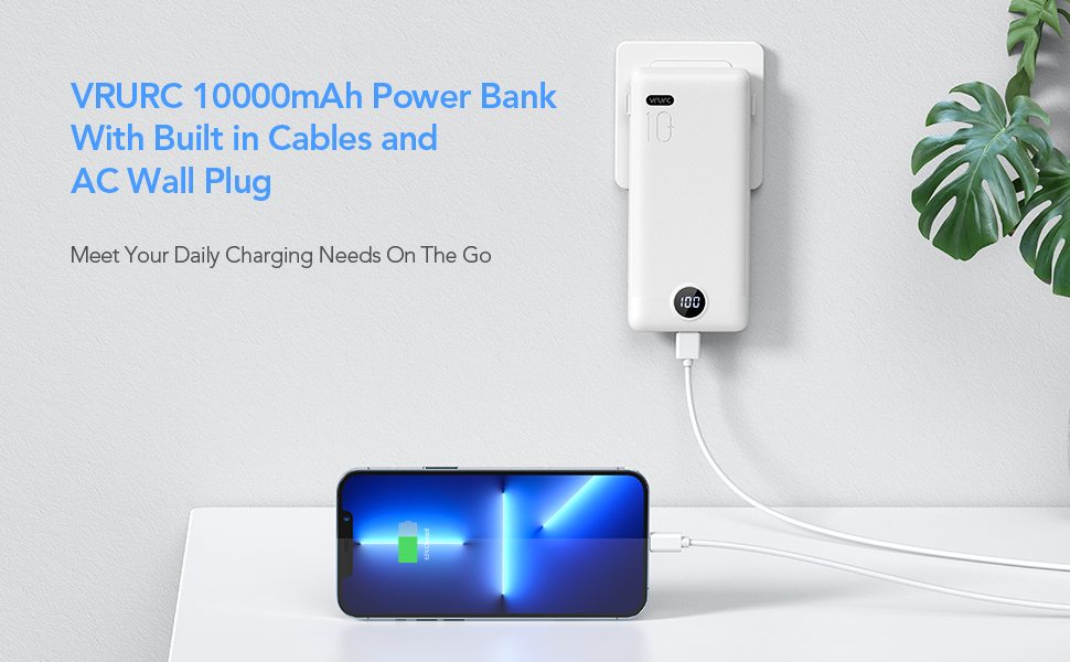 power bank with ac plug,wall charger battery,phone charger battery pack portable