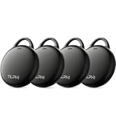 Air Tracker Tags-4 Pack: Bluetooth Tracker Works with Apple Find My (iOS Only), Key Tags and Smar...