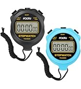 FCXJTU 2Pack Simple Basic Stopwatch Timer, Only Stopwatch Mode No Bells, No Clock, No Alarm, Pure...