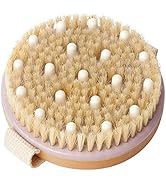 MainBasics Dry Brush | Dry Brushing Body Brush for Lymphatic Drainage, Dry Skin, Cellulite, Blood...