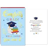 hvdler Funny Graduation Card for Friend Family, Happy Graduation Gift for High School College Gra...