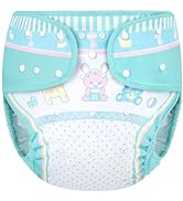 Littleforbig Washable Adjustable Reusable Waterproof Cloth Adult Diaper Wrap Cover - Baby Parade M