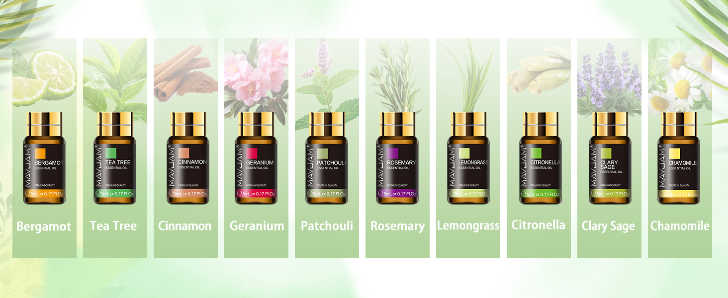 essential oils for diffusers