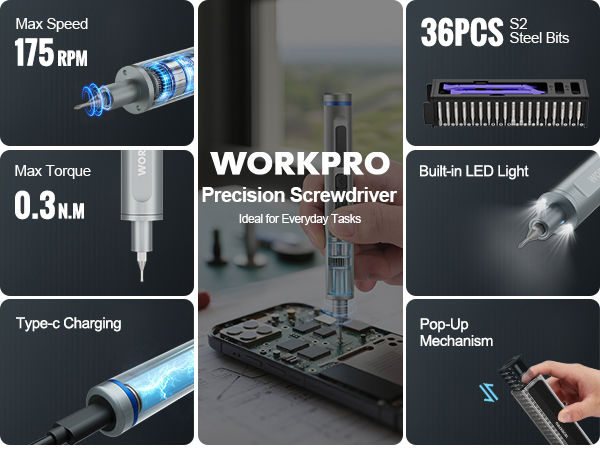 Electric Precision Screwdriver Set