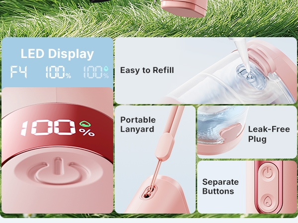 portable misting fan