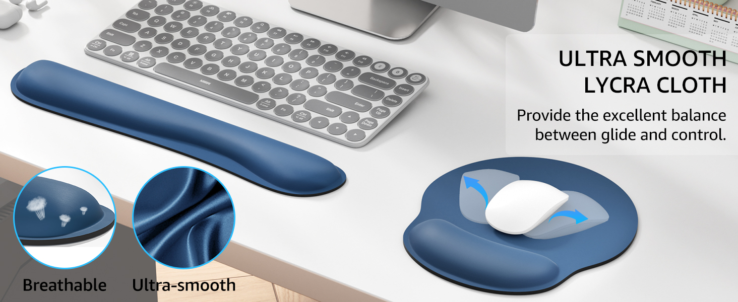 Ultra-smooth lycra surface