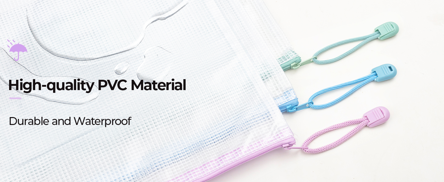 mesh bags with zipper